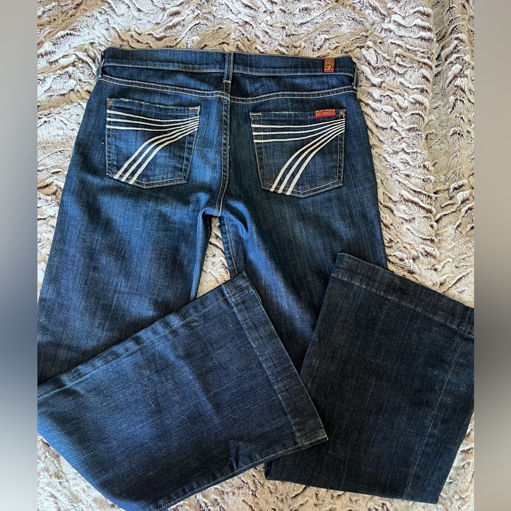 7 for all man kind Dojo wide bootcut jeans